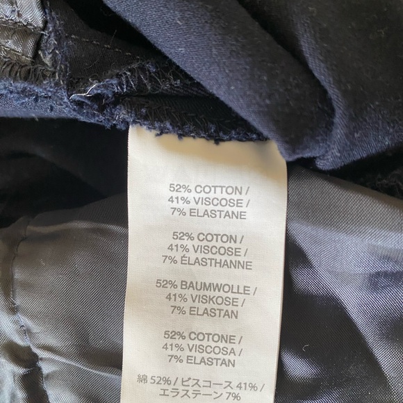 J. CREW Campbell Navy Blue Cotton pants - Picture 9 of 10